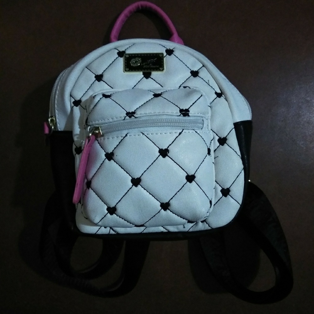 Betsey Johnson mini back pack!!!
